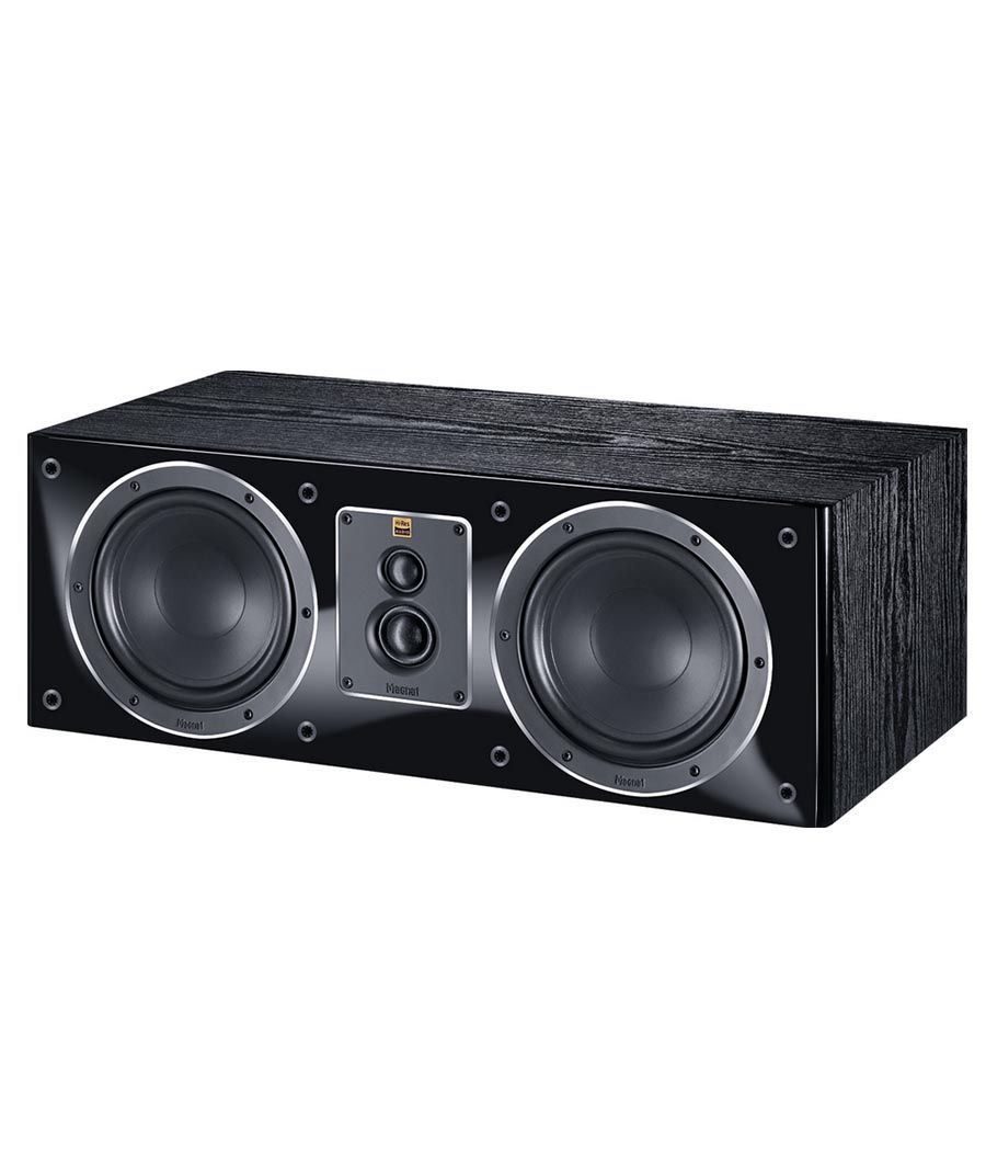 Magnat Signature Center Κεντρικό Ηχείο 2 x 6.5'' 3 Δρόμων με Bass Reflex Μαύρο (Τεμάχιο)