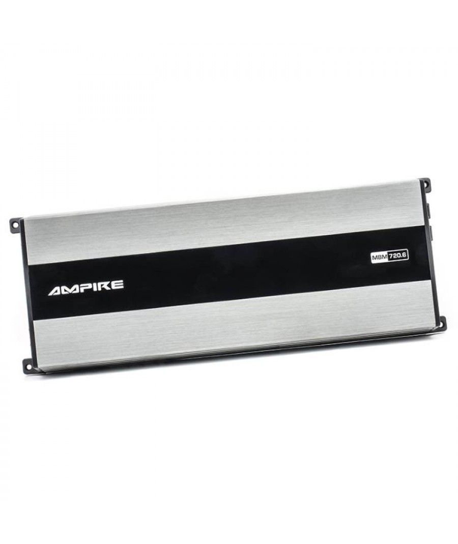 Ampire MBM720.6 Ενισχυτής 6 Καναλιών Ηχείων Αυτοκινήτου 720W RMS (Τεμάχιο)