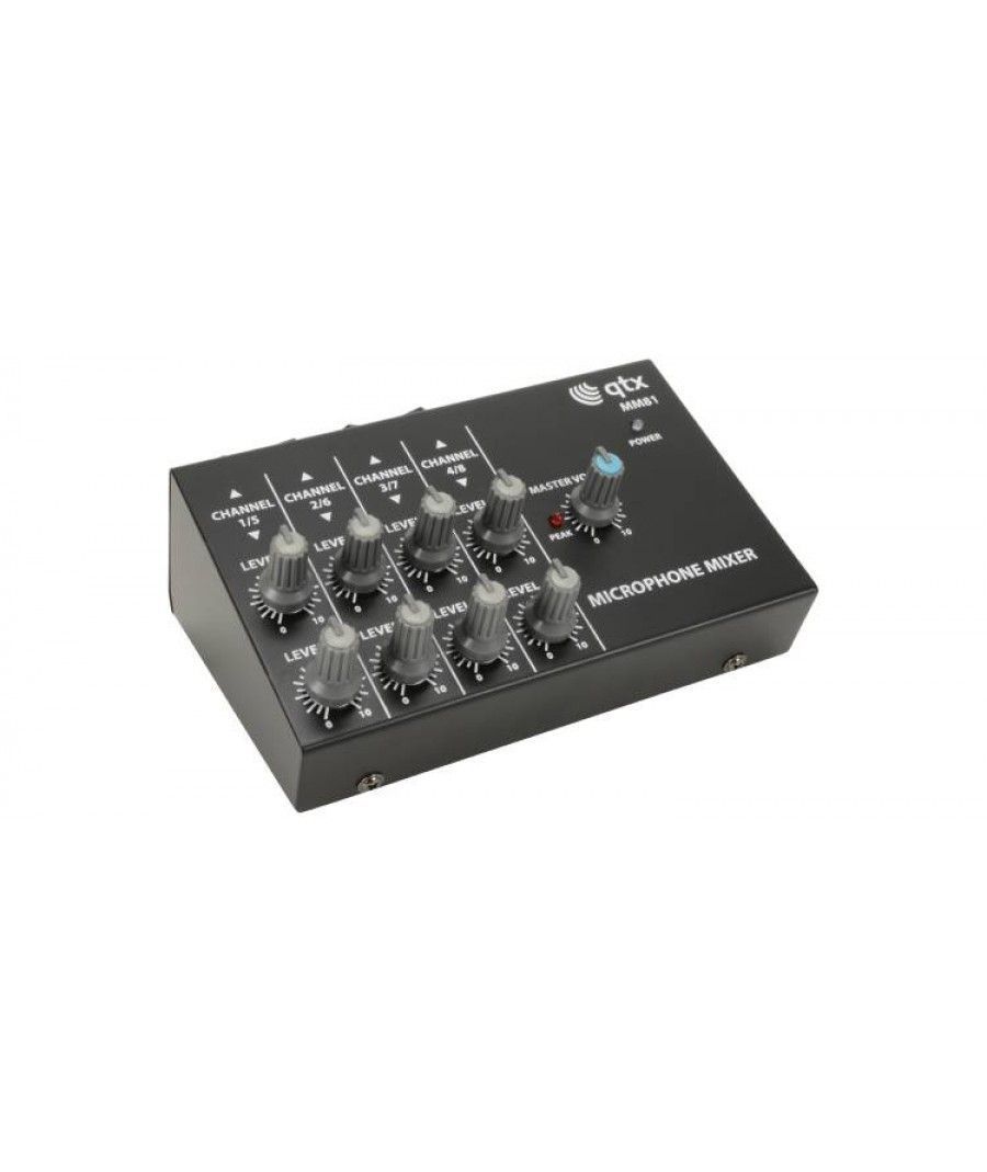 Qtx MM81 Μίνι Μίκτης Μικροφώνου 8x6.3mm (Τεμάχιο)