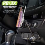 Scosche MP12VPD2-XTSP Μαγνητική Βάση Φόρτισης με Θύρες USB - Image 2
