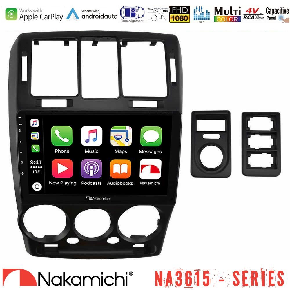 Nakamichi NA3615 Series Με Wireless Carplay & Android Auto  Hyundai Getz 2002-2009 Media Station Tablet 9"