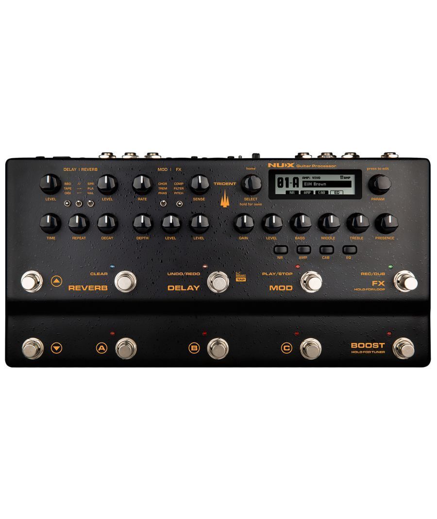 NUX Trident Integrated Amp Modeller and Multi-Effects Pedal