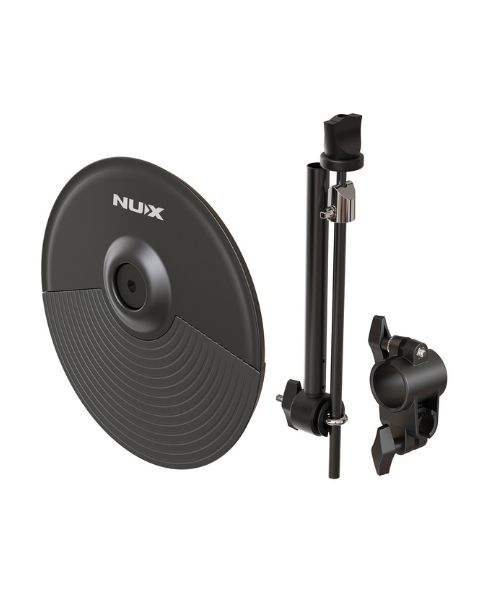 NU-X 10" Cymbal DM-210 Πρόσθετο Cymbal Trigger με Βάση Στήριξης για DM-210