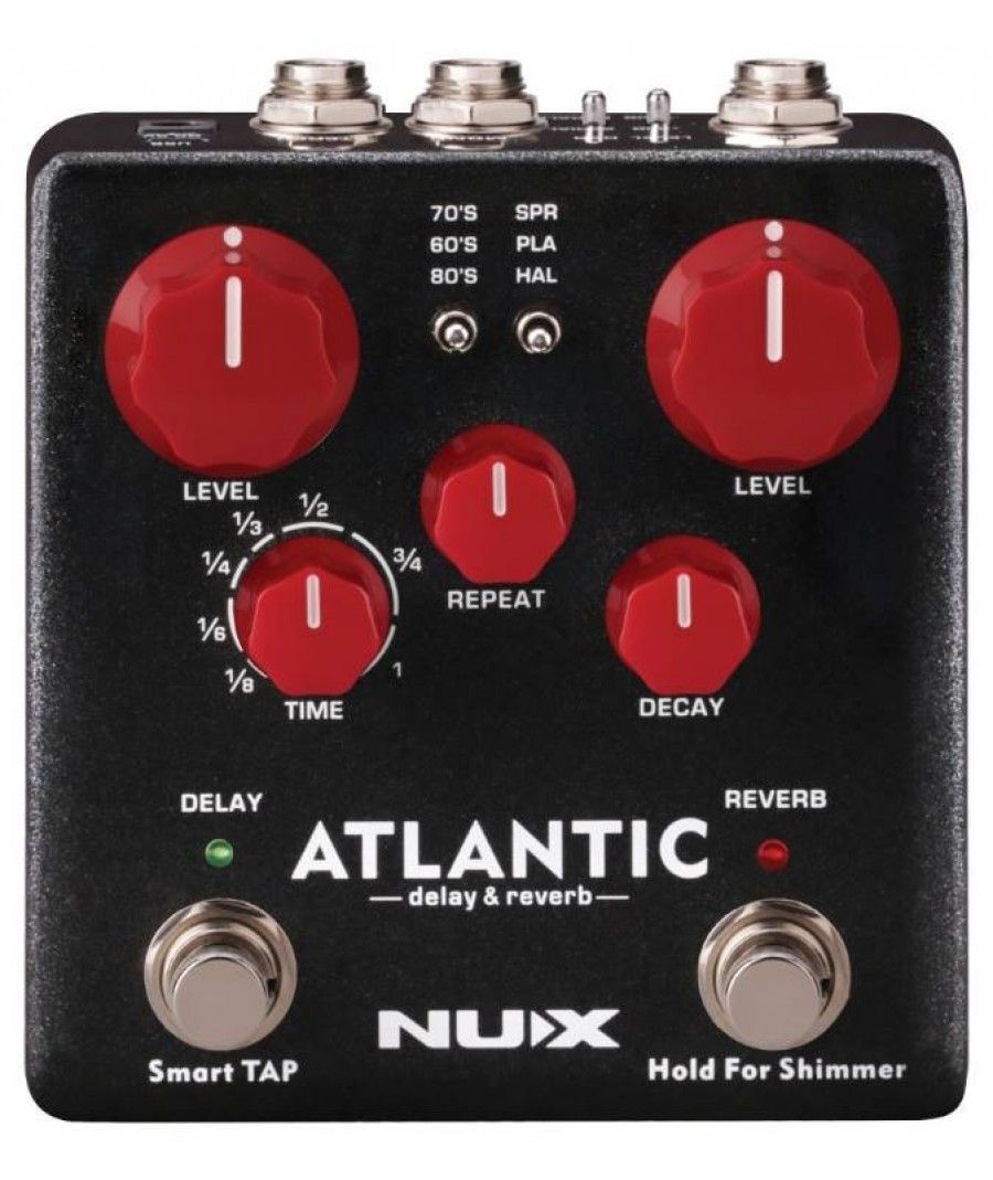 NUX NDR-5 Atlantic Delay & Reverb Πεταλιέρα (Τεμάχιο)