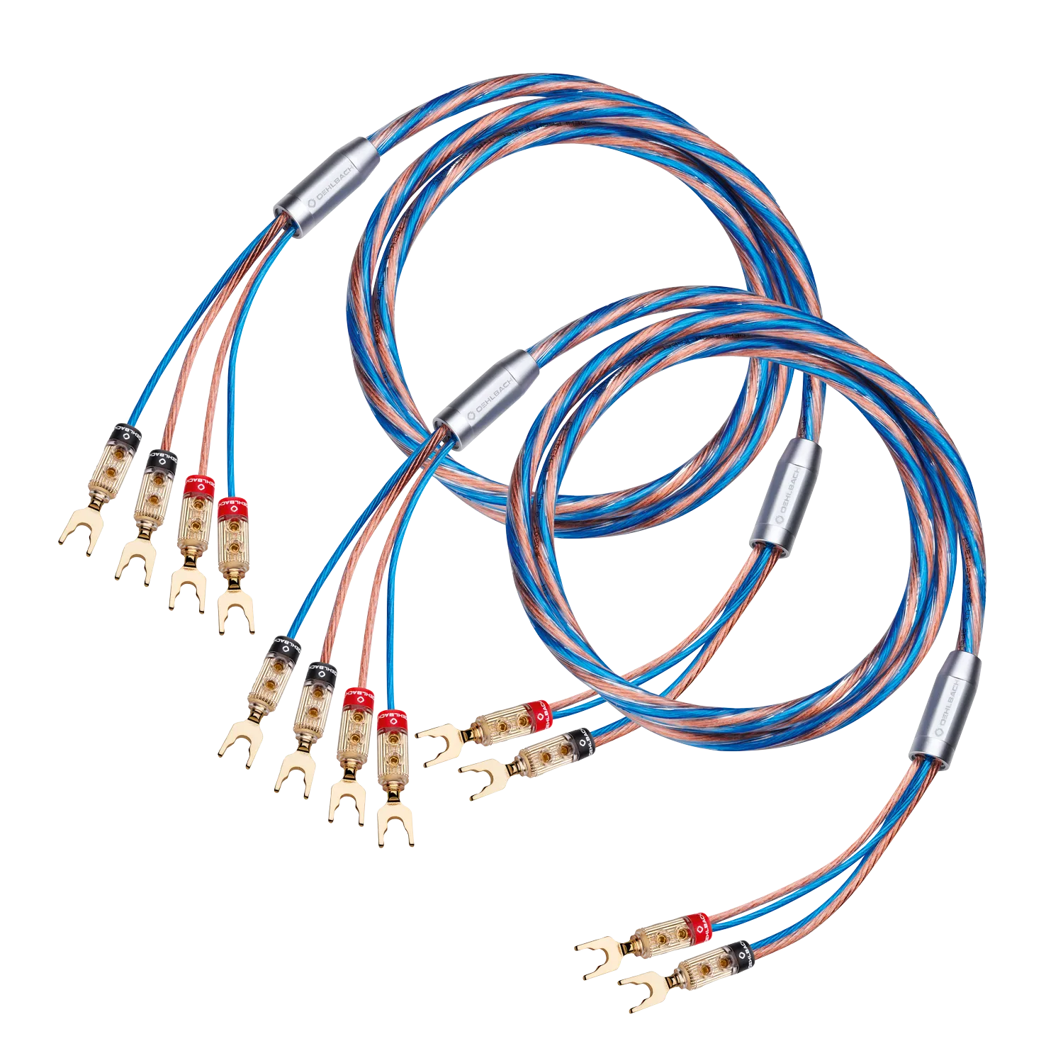 Oehlbach Bi-Tech 4 L Καλωδίωση Bi-Wiring με διχάλες 2m (Ζεύγος)