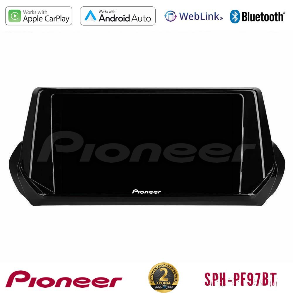 Pioneer SPH-PF97BT Series    Peugeot 208/2008 2019-2023 Multimedia Station 9" (Tablet Style) Με Carplay & Android Auto
