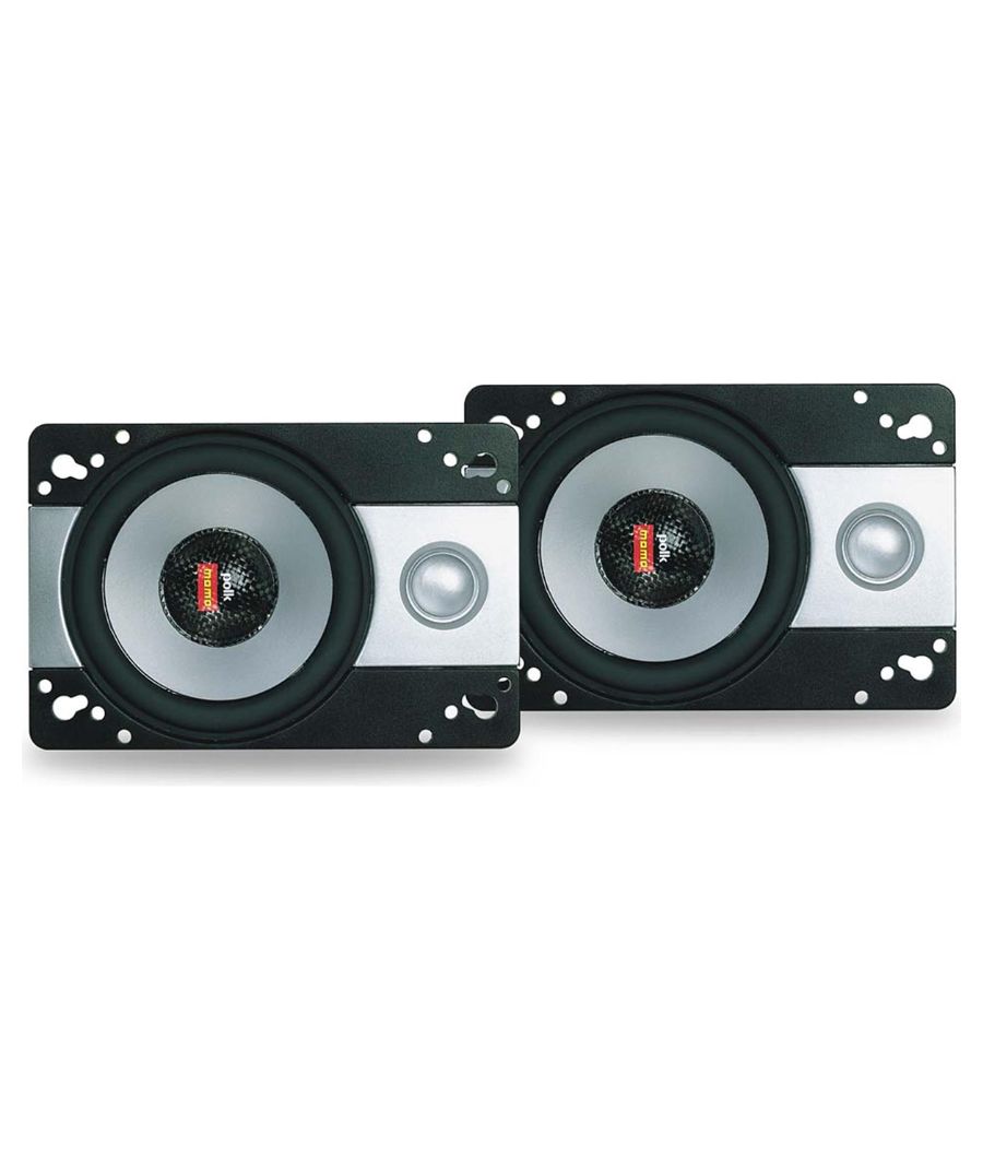 Polk/MOMO MMC460 Επίπεδα Ηχεία Αυτοκινήτου 4"x6" 2 Δρόμων (Ζεύγος)