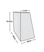 Powerbass S-10T-SBSLIM Slim Subwoofer Αυτοκινήτου 10" με Καμπίνα (Τεμάχιο) - Image 4