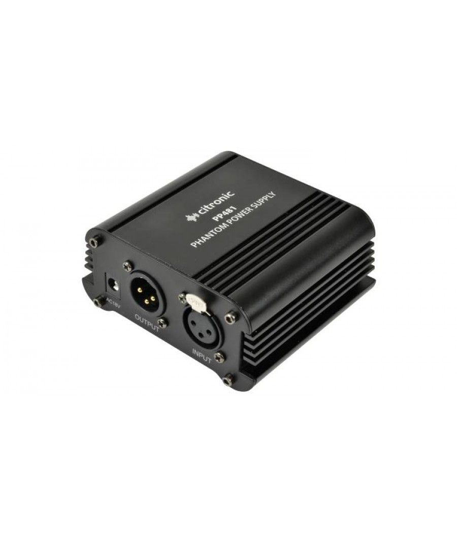 Citronic PP481 Μονάδα Phantom Power Single Channel (Τεμάχιο)