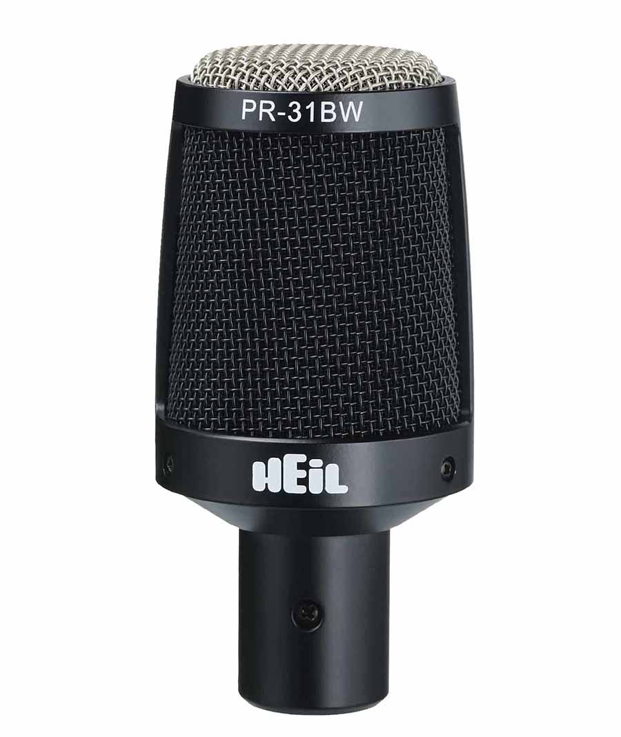 Heil Sound PR 31 BW Δυναμικό Μικρόφωνο Studio Μικρού Μήκους Μαύρο (Τεμάχιο)