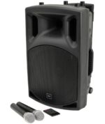 Qtx QX12PA-PLUS Φορητό PA με UHF, USB / SD / FM & Bluetooth (Σετ)