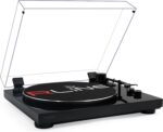 Rline RLTN11-GB Πικάπ Belt Drive με Bluetooth και Προενίσχυση Gloss Black - Image 2