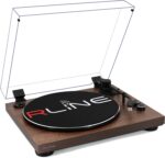 Rline RLTN11-MW Πικάπ Belt Drive με Bluetooth και Προενίσχυση Mat Walnut - Image 2