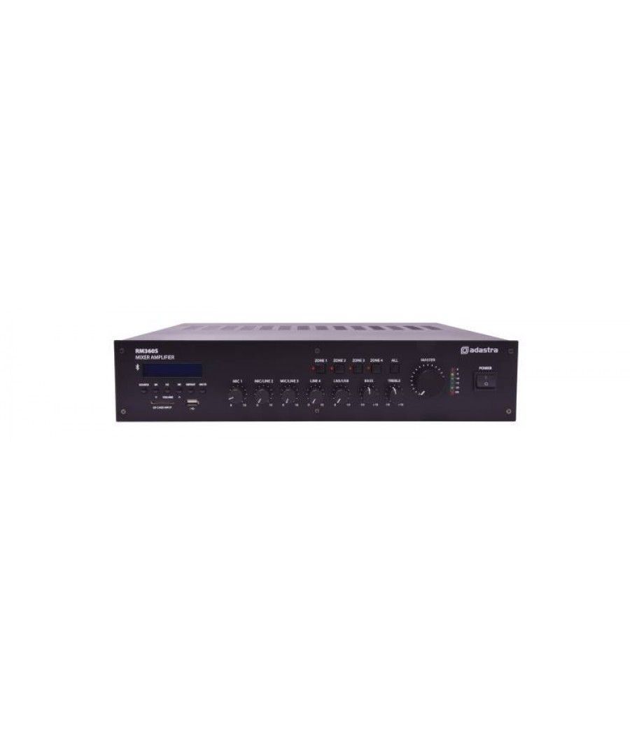 Adastra RM360S Ενισχυτής-Μίκτης Με 5 Εισόδους 360W RMS (Τεμάχιο)