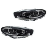 Volkswagen Scirocco Μπροστά Φανάρια Dynamic Led Για Bi-Xenon 2009-2007 - Image 2