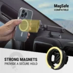 Scosche SMS2WDA-SP Μαγνητική Βάση MagSafe με Βραχίονα για Ταμπλό & Τζάμι - Image 4