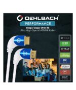 Oehlbach Shape Magic UHD 90 Ultra High Speed HDMI® Καλώδιο 3 m White - Image 4