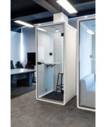 Audiodesigner SILENTPOD-C-M-WH Silent Booth Medium Ηχομονωτικός Θάλαμος για 2 άτομα White - Image 3