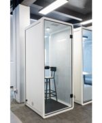 Audiodesigner SILENTPOD-C-M-WH Silent Booth Medium Ηχομονωτικός Θάλαμος για 2 άτομα White - Image 2