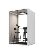 Audiodesigner SILENTPOD-C-M-WH Silent Booth Medium Ηχομονωτικός Θάλαμος για 2 άτομα White