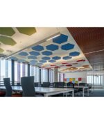 Audiodesigner ECOPLAN® Hexagon Ηχοαπορροφητικά Πάνελ 17,3 cm / 0.47 τ.μ. Γκρι (6 Τεμάχια) - Image 2