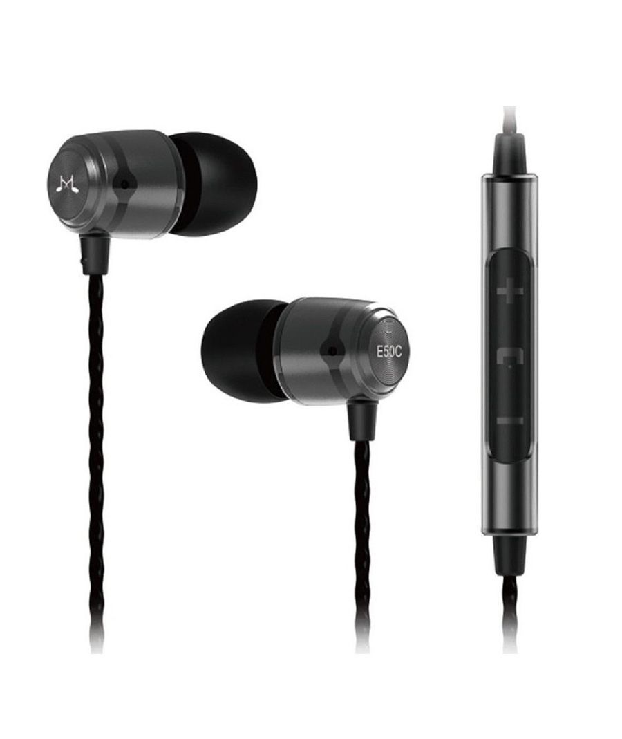 SoundMagic E50C In-ear Ακουστικά Handsfree με Βύσμα 3.5mm Ανθρακί (Τεμάχιο)