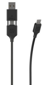 Scosche CCA4-SP Strikeline 2-in-1 Charge & Sync Cable 1,2m