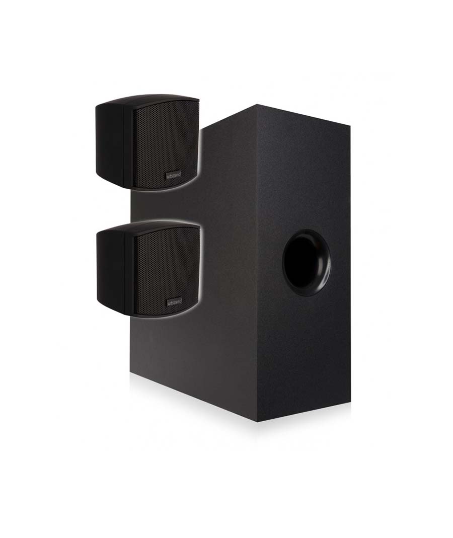 ArtSound TUTTO2.1 B Σετ Ηχείων με Subwoofer Μαύρο (Σετ)