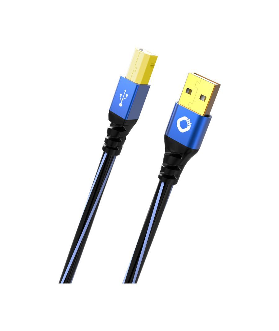 Oehlbach USB PLUS B Καλώδιο USB 2.0 type A to type B 10m Blue (Τεμάχιο)
