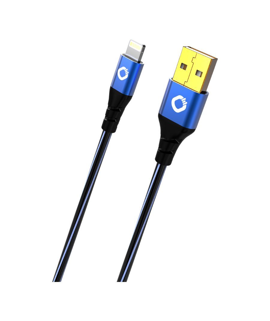 Oehlbach USB Plus LI Καλώδιο USB 2.0 Type A σε Apple Lightning 1,5m Blue (Τεμάχιο)