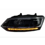 Μπροστινά Φανάρια Led Matrix Look Dynamic για VW Polo mk5 6R 6C 2009-2017 - Image 2