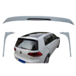 Αεροτομή Οροφής Για Vw Golf VII (7) 12-20 GTI Look 3 Τεμάχια Από Πλαστικό