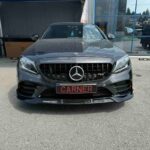 Μπροστινό Spoiler Για Mercedes-Benz  C-Class C205  W205 Facelift 19-21 Amg Line Μαύρο Γυαλιστερό Brabus Look 3 Τεμάχια - Image 2