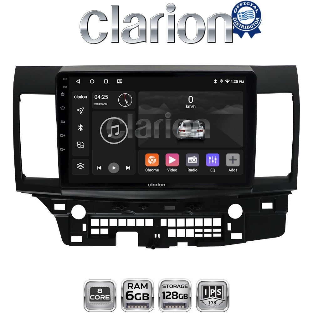 GL53037 CLARION GL53037 Οθόνη OEM Multimedia Αυτοκινήτου για MITSUBISHI LANCER 2008> (CarPlay/AndroidAuto/BT/GPS/WIFI/GPRS) - Image 1