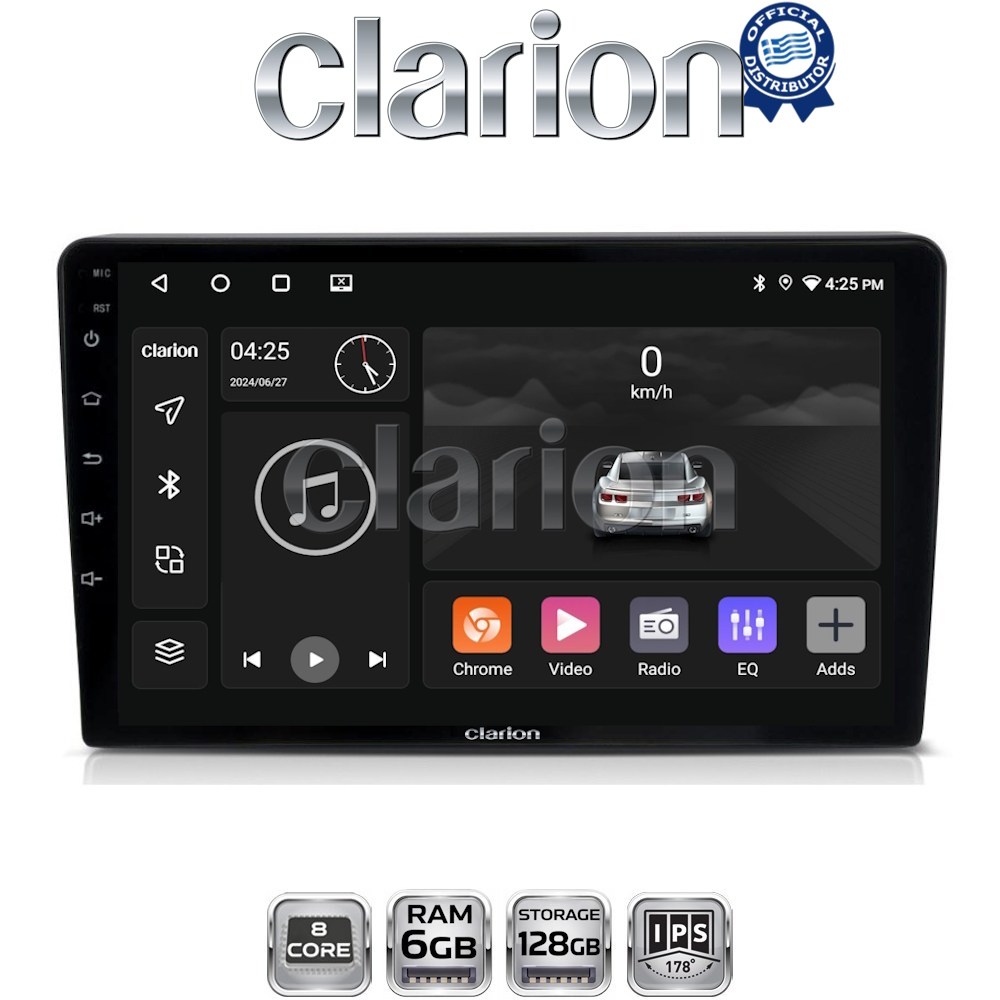 CLARION GL53054 Οθόνη OEM Multimedia Αυτοκινήτου για Suzuki Grand Vitara 1998 > 2004 (CarPlay/AndroidAuto/BT/GPS/WIFI/GPRS)