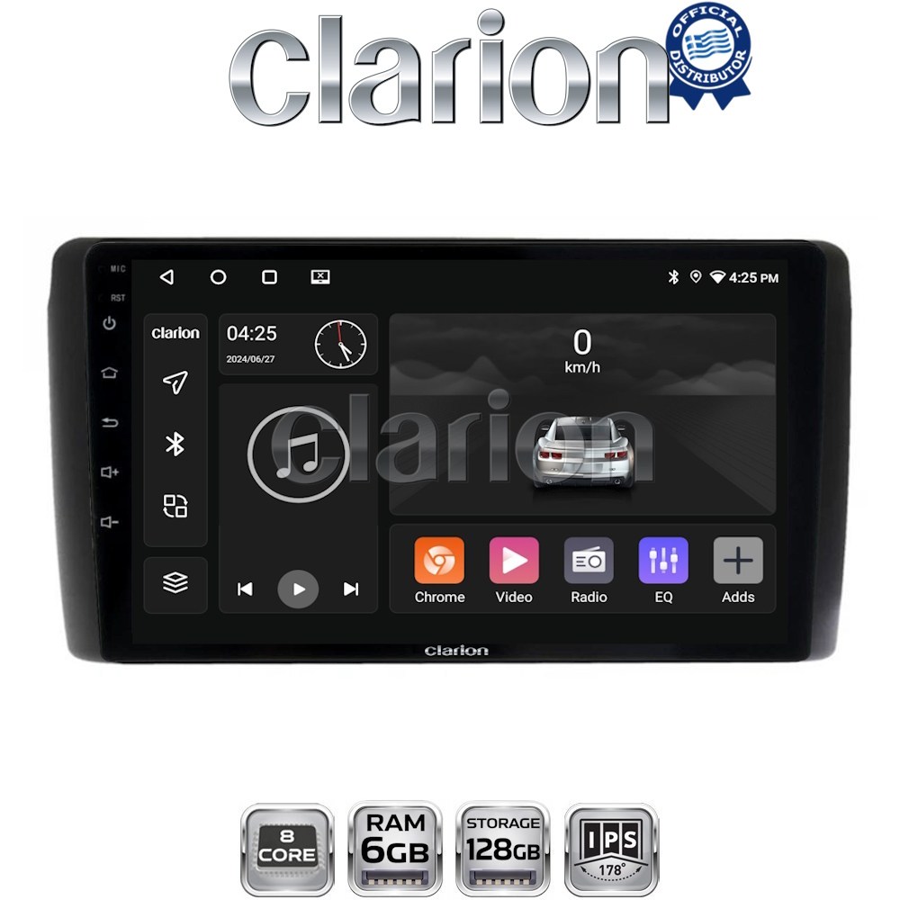 GL53070 CLARION GL53070 Οθόνη OEM Multimedia Αυτοκινήτου για Nissan Leaf 2009 > 2017 (CarPlay/AndroidAuto/BT/GPS/WIFI/GPRS) - Image 1