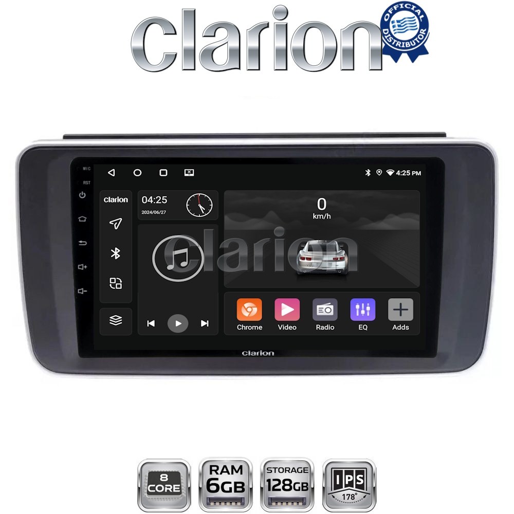 GL53073 CLARION GL53073 Οθόνη OEM Multimedia Αυτοκινήτου για Nissan Leaf 2018 > (CarPlay/AndroidAuto/BT/GPS/WIFI/GPRS) - Image 1