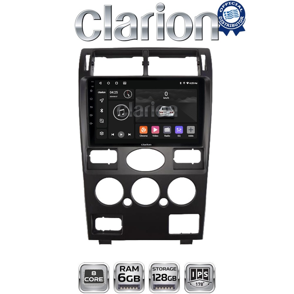 GL53105 CLARION GL53105 Οθόνη OEM Multimedia Αυτοκινήτου για Ford Mondeo 2003 > 2006 (CarPlay/AndroidAuto/BT/GPS/WIFI/GPRS) - Image 1