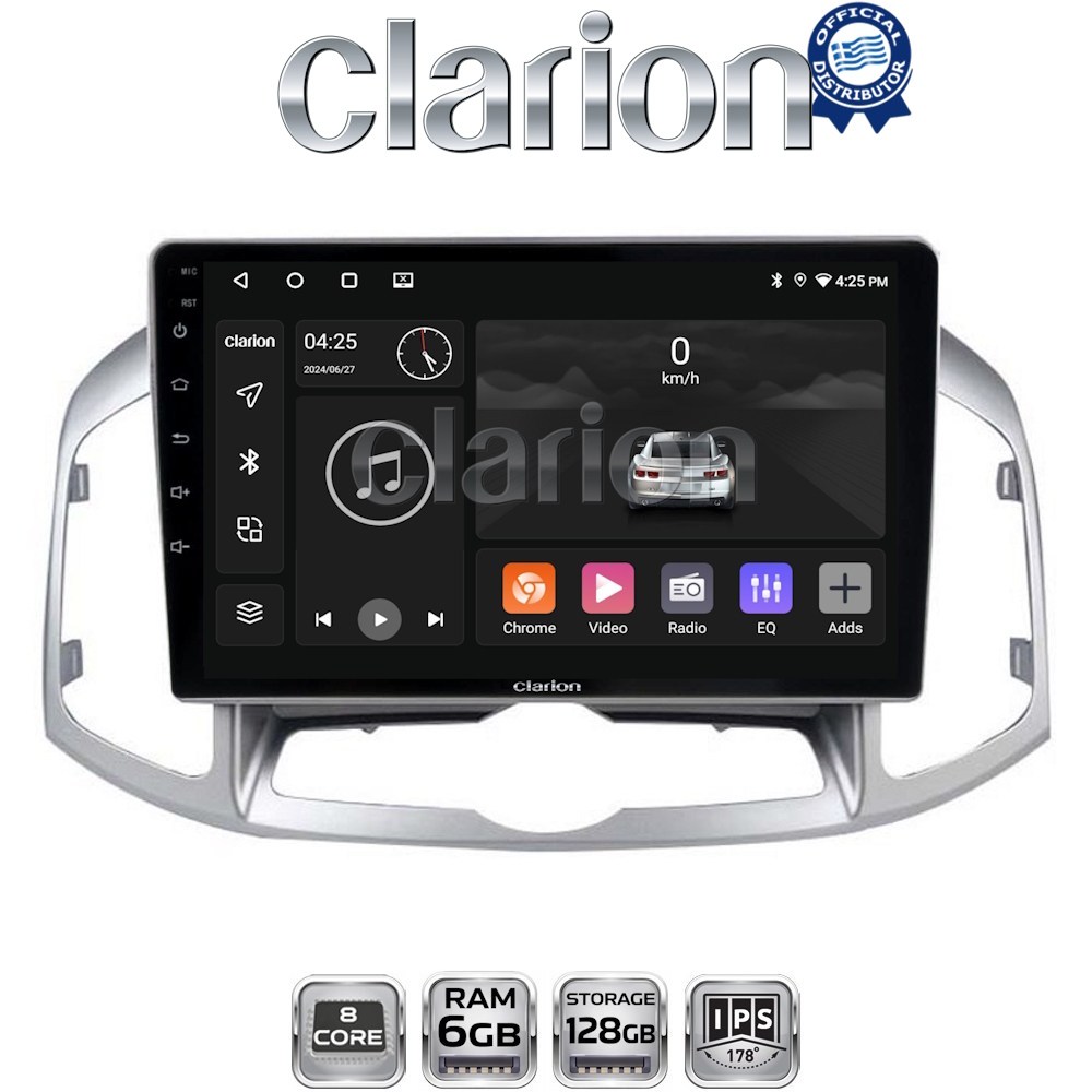 GL53109 CLARION GL53109 Οθόνη OEM Multimedia Αυτοκινήτου για Chevrolet Captiva 2006 > 2018 (CarPlay/AndroidAuto/BT/GPS/WIFI/GPRS) - Image 1
