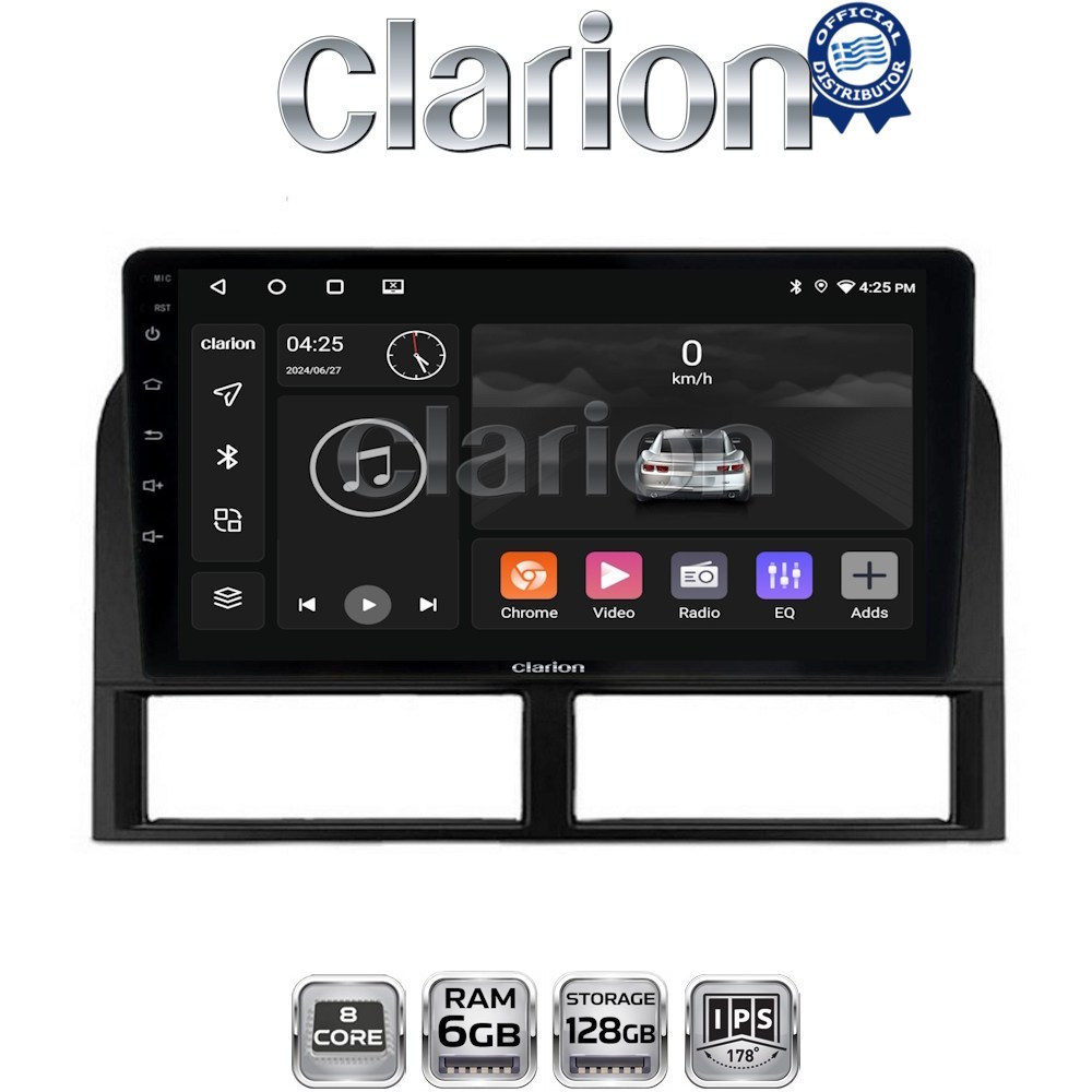 CLARION GL53201 Οθόνη OEM Multimedia Αυτοκινήτου για Jeep Gran Cherokee 1999 > 2004 (CarPlay/AndroidAuto/BT/GPS/WIFI/GPRS)