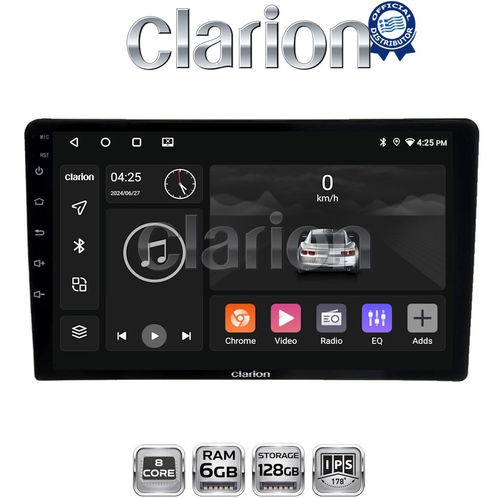 GL53202 CLARION GL53202 Οθόνη OEM Multimedia Αυτοκινήτου για Jeep 2007> (CarPlay/AndroidAuto/BT/GPS/WIFI/GPRS) - Image 1