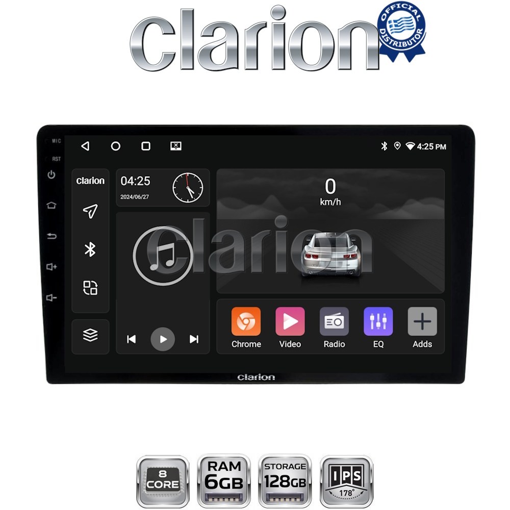 GL53208 CLARION GL53208 Οθόνη OEM Multimedia Αυτοκινήτου για Toyota Auris 2013 > 2015 (CarPlay/AndroidAuto/BT/GPS/WIFI/GPRS) - Image 1