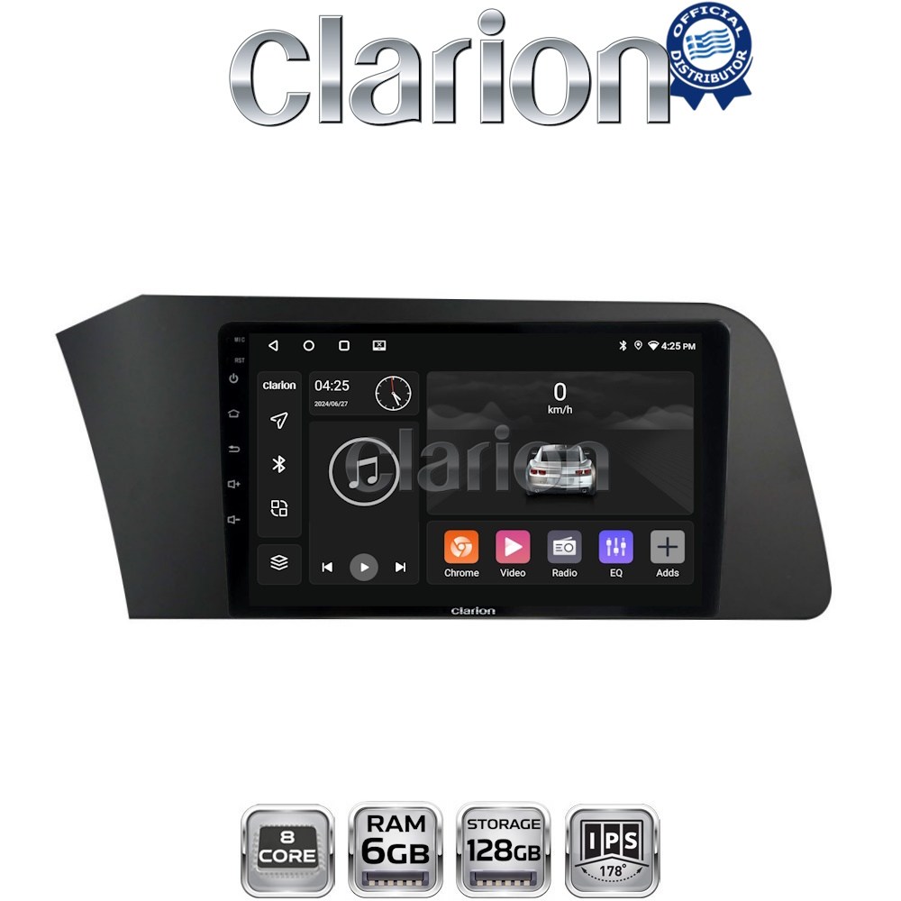 GL53227 CLARION GL53227 Οθόνη OEM Multimedia Αυτοκινήτου για Hyundai Elantra 2021 > (CarPlay/AndroidAuto/BT/GPS/WIFI/GPRS) - Image 1