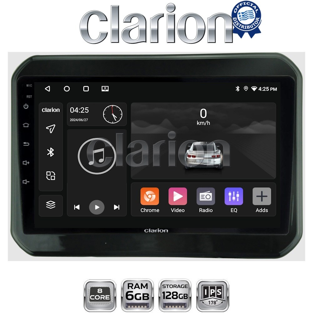 GL53232 CLARION GL53232 Οθόνη OEM Multimedia Αυτοκινήτου για SUZUKI IGNIS 2016> (CarPlay/AndroidAuto/BT/GPS/WIFI/GPRS) - Image 1