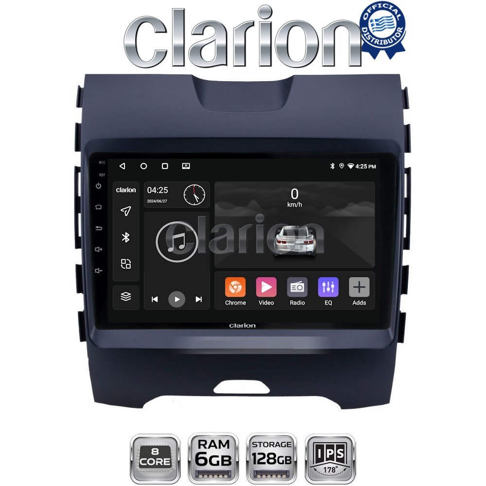 GL53248 CLARION GL53248 Οθόνη OEM Multimedia Αυτοκινήτου για Ford Edge 2016 > (CarPlay/AndroidAuto/BT/GPS/WIFI/GPRS) - Image 1