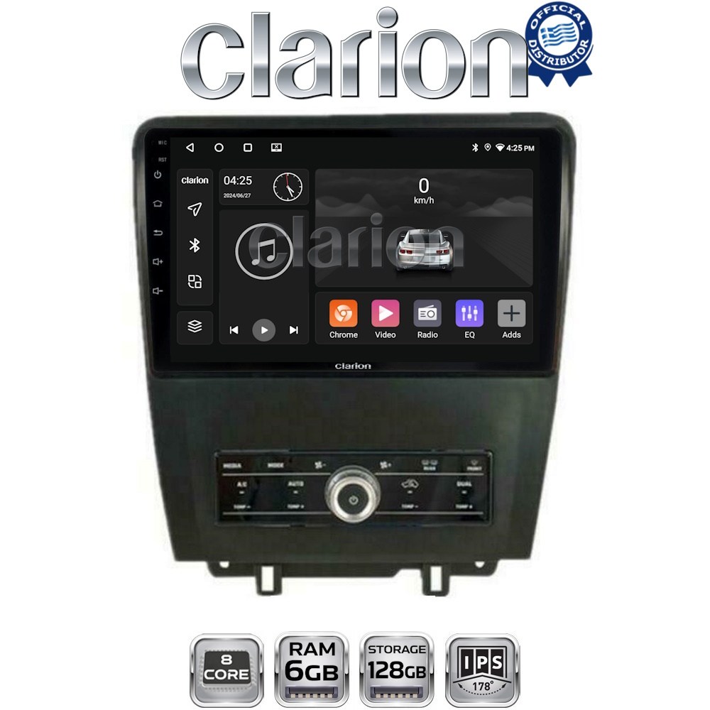 GL53249 CLARION GL53249 Οθόνη OEM Multimedia Αυτοκινήτου για Ford Edge 2015> (CarPlay/AndroidAuto/BT/GPS/WIFI/GPRS) - Image 1