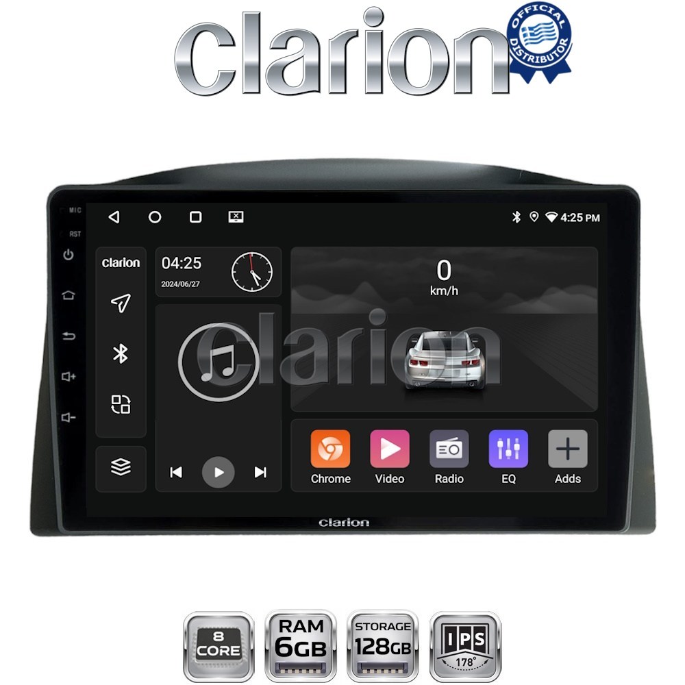 CLARION GL53308 Οθόνη OEM Multimedia Αυτοκινήτου για Grand Cherokee 2005-2011Μόνο αν το αυτοκίνητο έχει εργοστασιακή οθόνη. Δείτε στην καρτέλα συμβατά οχήματα (CarPlay/AndroidAuto/BT/GPS/WIFI/GPRS)