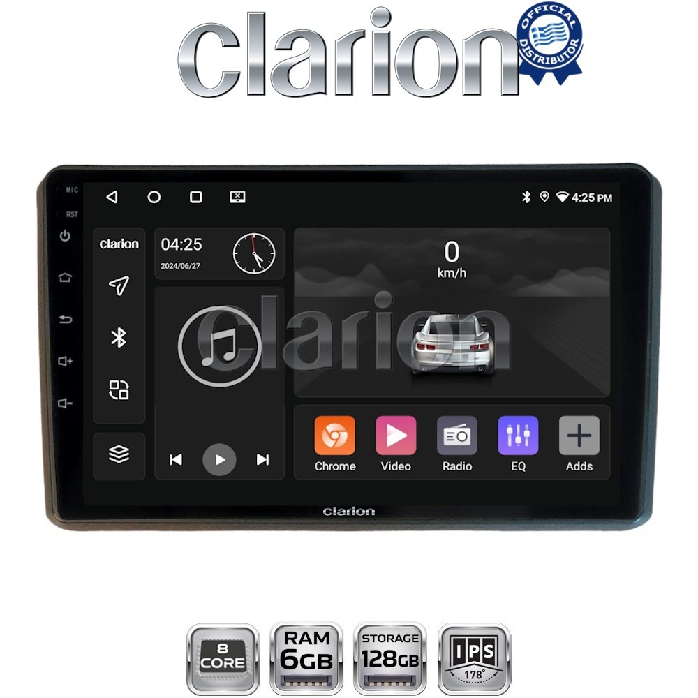 GL53312 CLARION GL53312 Οθόνη OEM Multimedia Αυτοκινήτου για MITSUBISHI OUTLANDER 2001 > 2006 (CarPlay/AndroidAuto/BT/GPS/WIFI/GPRS) - Image 1