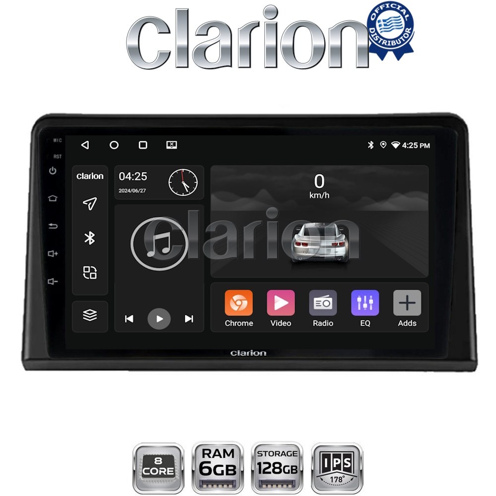 GL53326 CLARION GL53326 Οθόνη OEM Multimedia Αυτοκινήτου για Renault Express 2023 > (CarPlay/AndroidAuto/BT/GPS/WIFI/GPRS) - Image 1