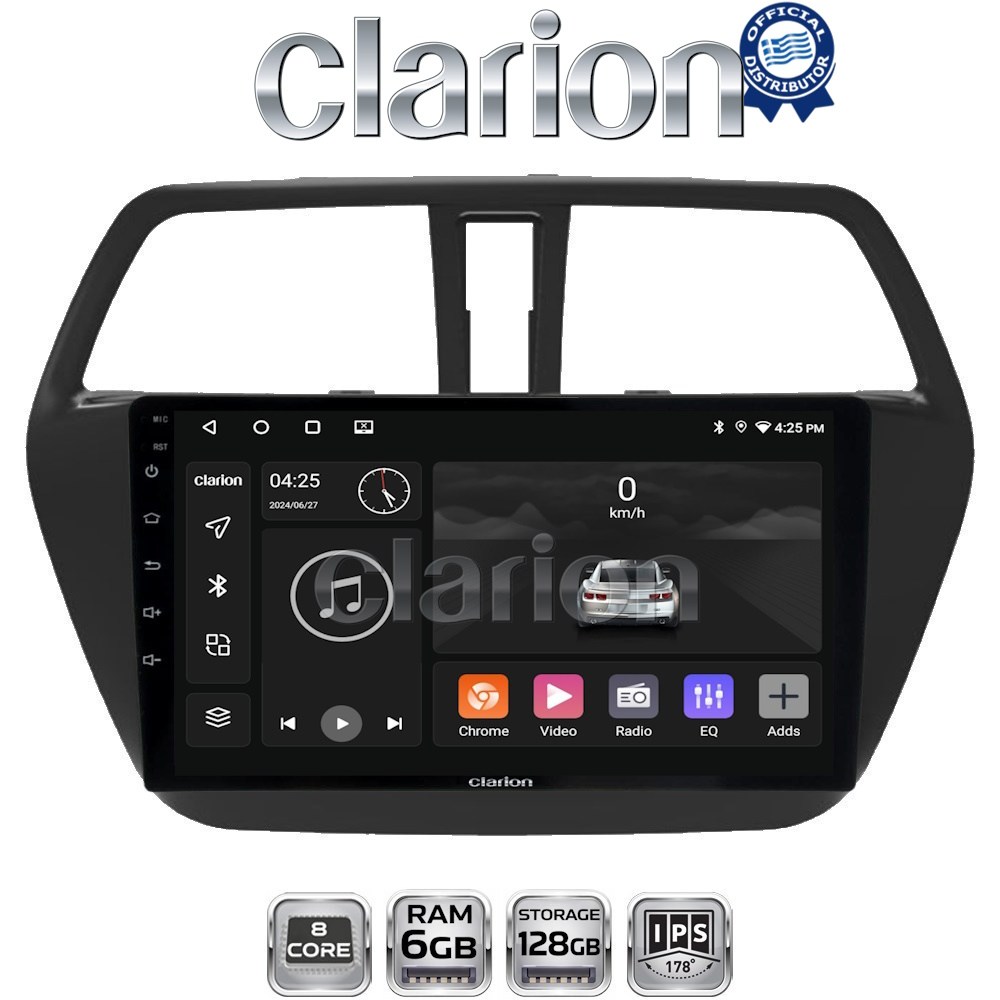 GL53337 CLARION GL53337 Οθόνη OEM Multimedia Αυτοκινήτου για Suzuki SX4 Scross 2014 > (CarPlay/AndroidAuto/BT/GPS/WIFI/GPRS) - Image 1